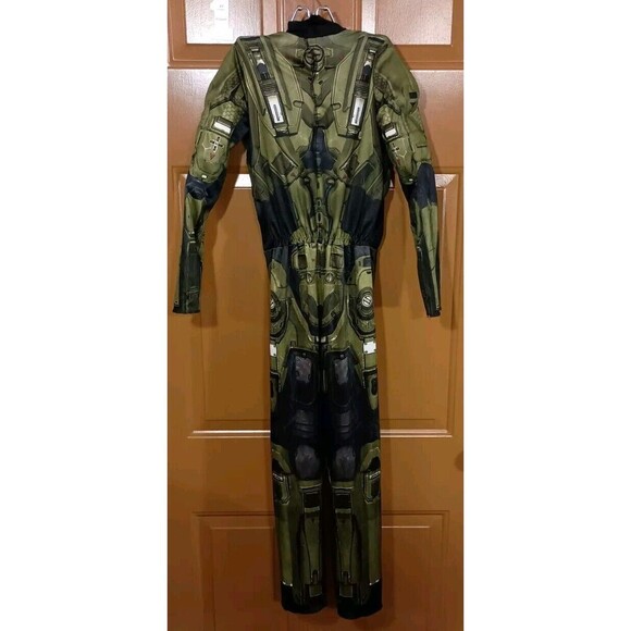 Kids' HALO Master Chief Infinite Deluxe Muscle Halloween Costume  Body Only M - Picture 1 of 16